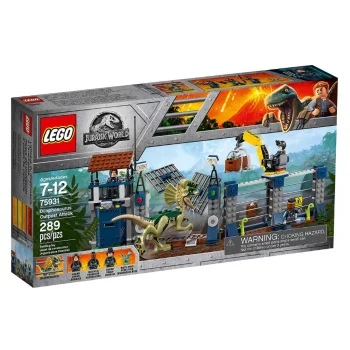 Lego set Jurassic world dilophosaurus outpost attack LE75931-3 Lego set Jurassic world dilophosaurus outpost attack LE75931-3